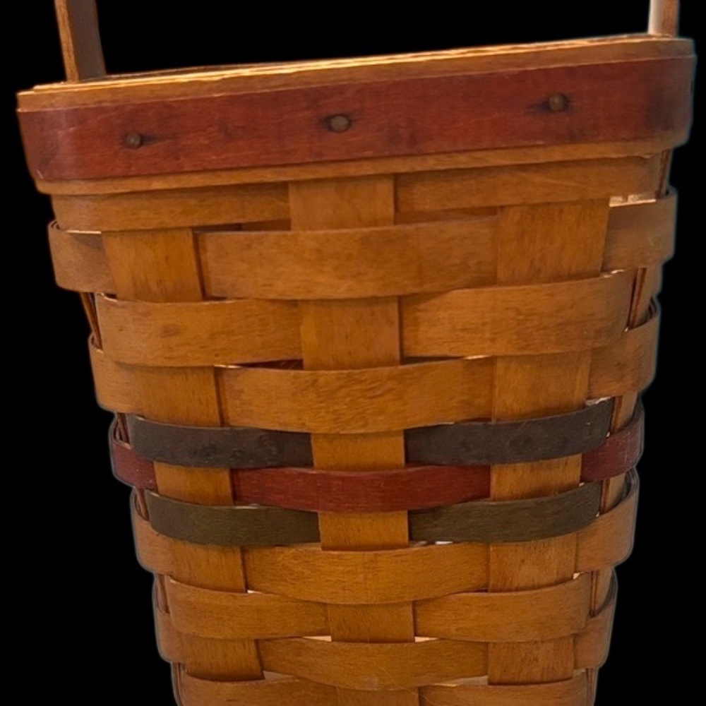 Vintage 1992 Longaberger Shades of Autumn Bittersweet Basket - Picture 13 of 16